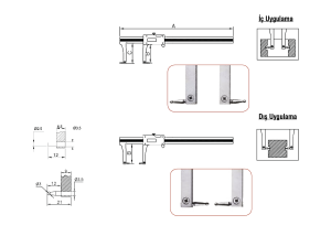 İç ve Dış Kanallar için Dijital Kumpas - ULISSE I/E