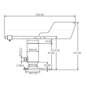Rüzgar Sensörü PCE-FST-200-202-H-U