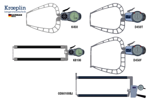 Dış Boyut Ölçümleri (200 mm'ye kadar uygulamalar)