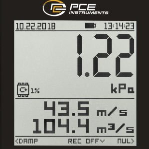 Manometre PCE-PDA 10L
