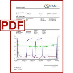 Basınç Ölçer PCE-PDFL 10