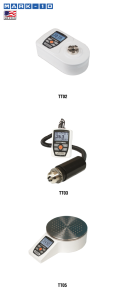 Dijital Kuvvet ve Tork Ölçüm Cihazları TT02 - TT03 - TT05 (MARK-10) USA
