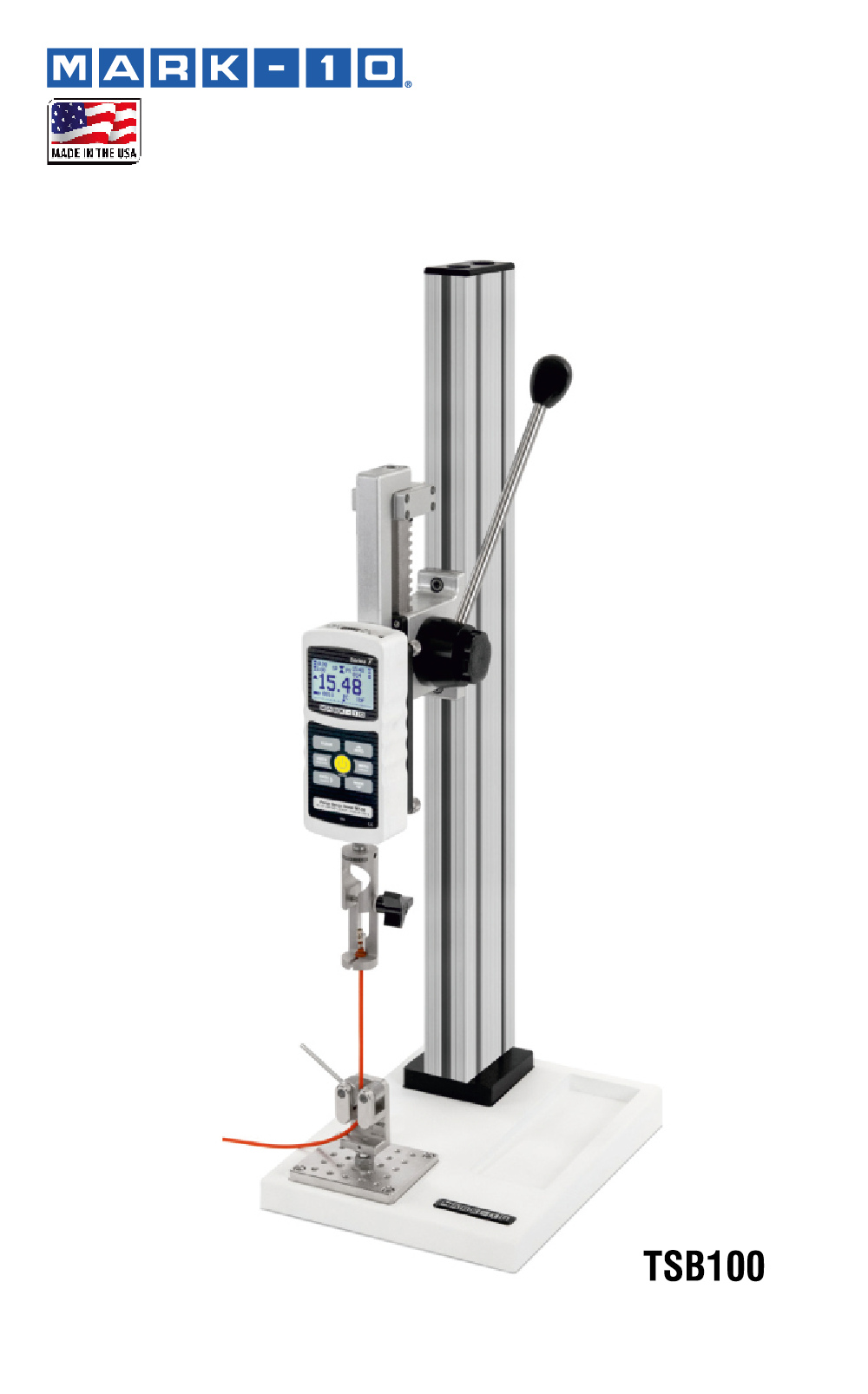 MODEL TSB100 KUVVET, MANUEL, 100 lbF / 500N TEST STANDLARI