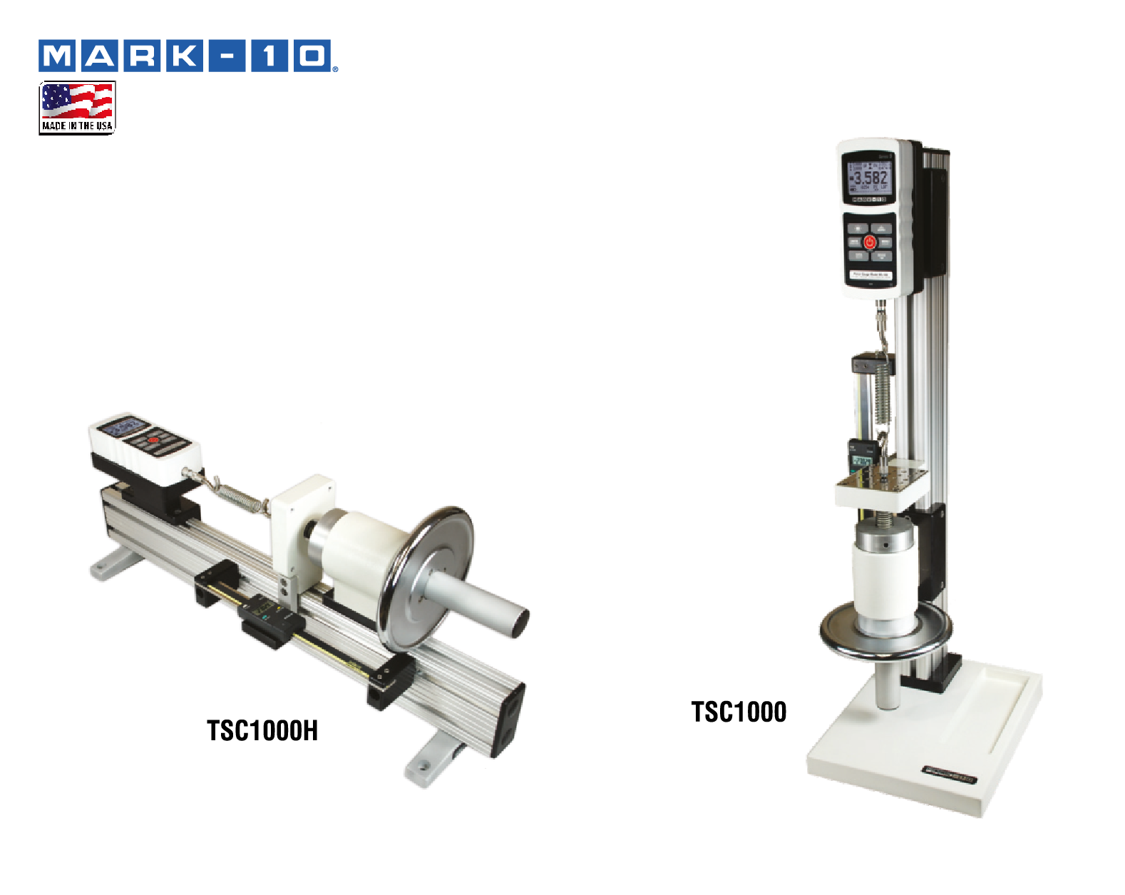 MODEL TSC1000/TSC1000H KUVVET, MANUEL, 1,000 lbF/5,000N TEST STANDLARI