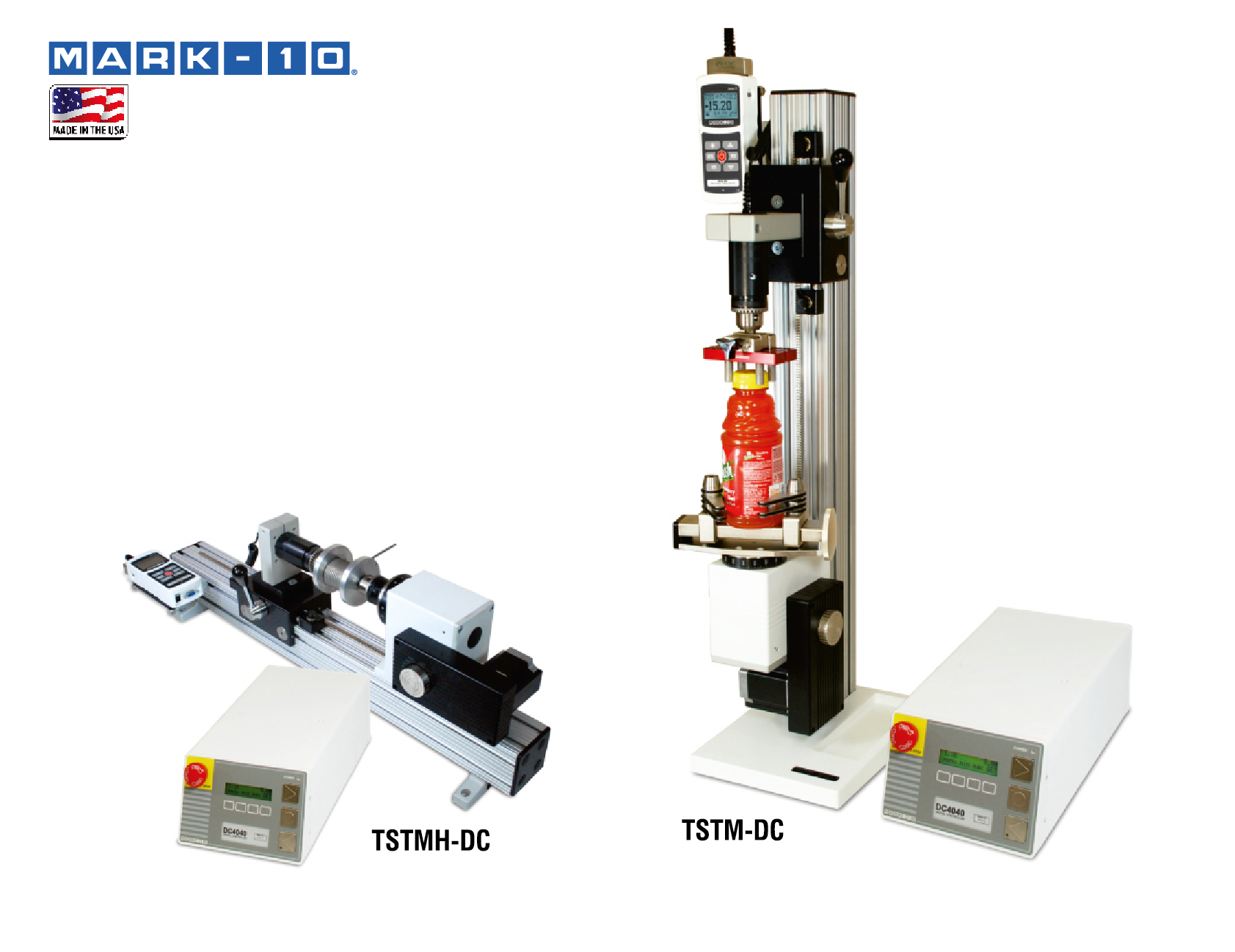 Model TSTM-DC / TSTMH-DC TORK MOTORİZE 100 IbFin / 11,3 Nm Test Standları