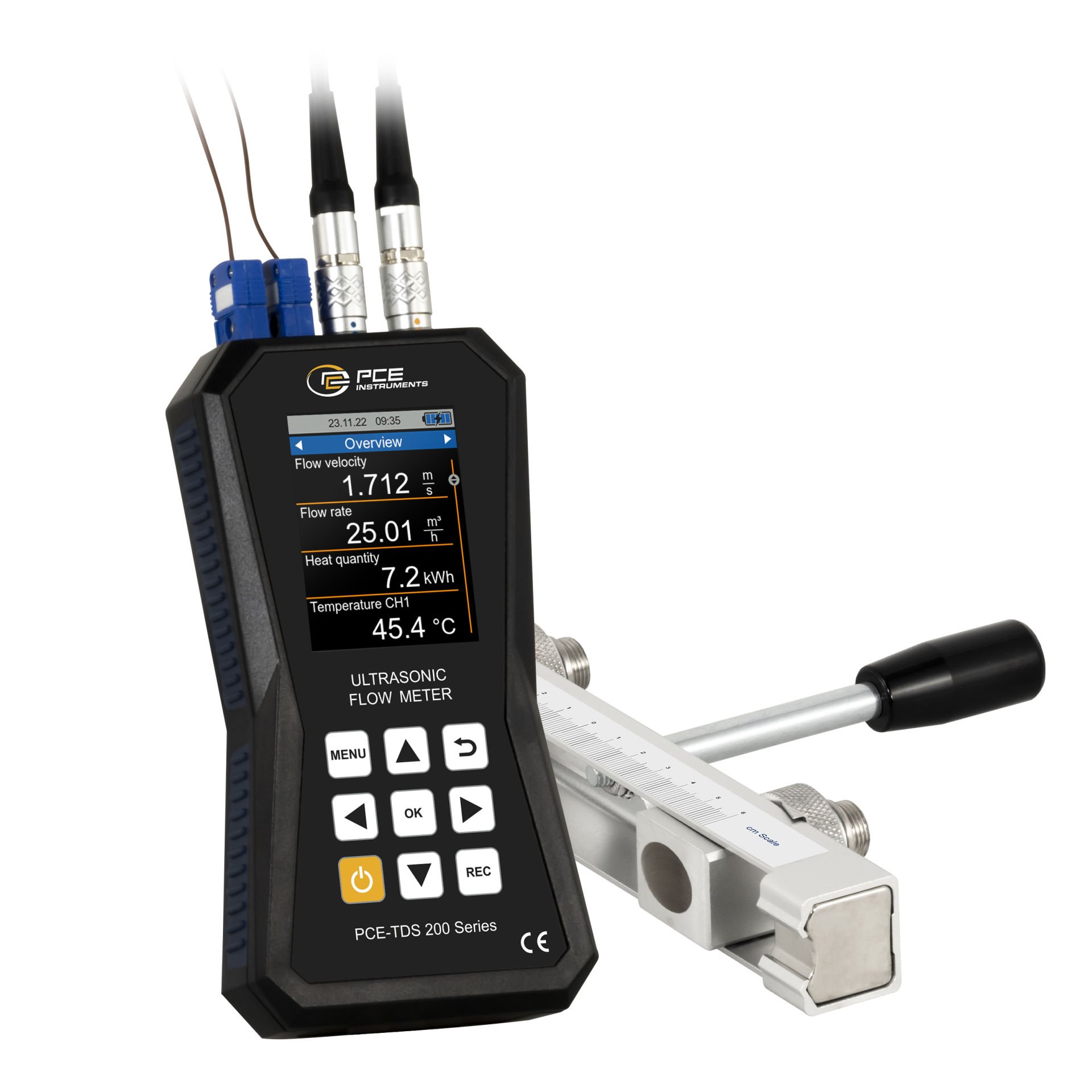Ultrasonik Akış Ölçüm Cihazı PCE-TDS 200+ SR