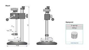 Dijital Shoremetre A/D Standı
