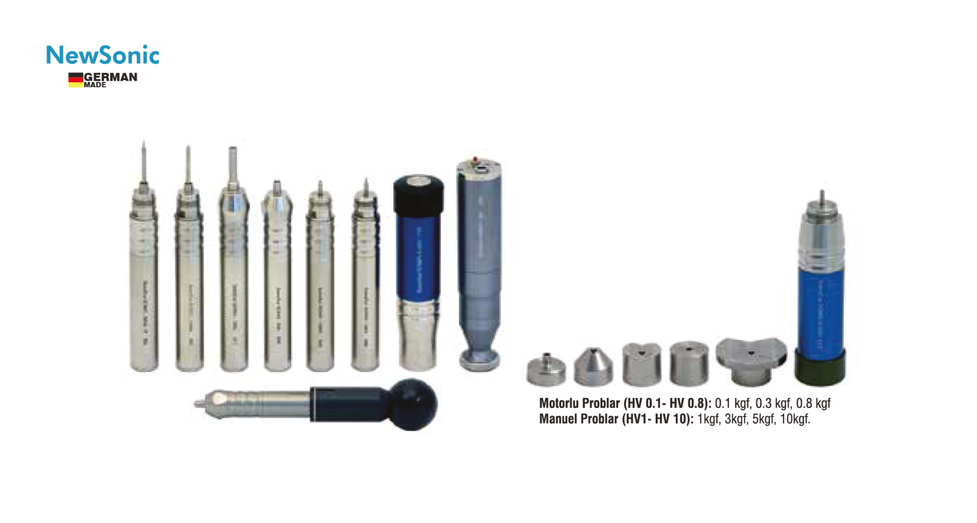 SONODUR3 Manuel Ölçüm Probları