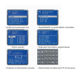 AFFRI 206 EX (R+B) ROCKWEL, BRINELL SERTLİK ÖLÇME CİHAZI