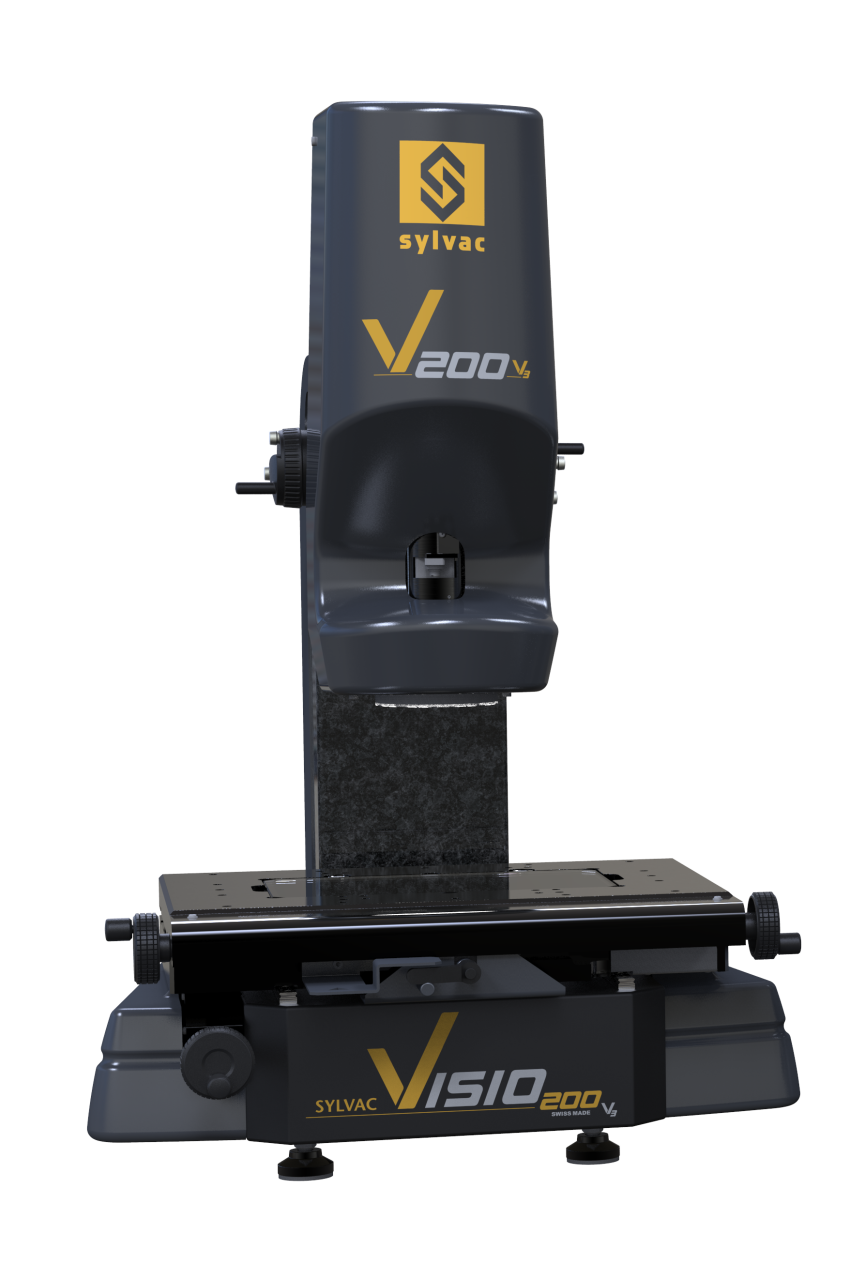 Sylvac Visio 200/300 Optik Ölçüm Cihazı 200x100x150mm - 4X Manuel Zoom