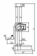 Clock Height Gauge 0-600 - 0.01mm