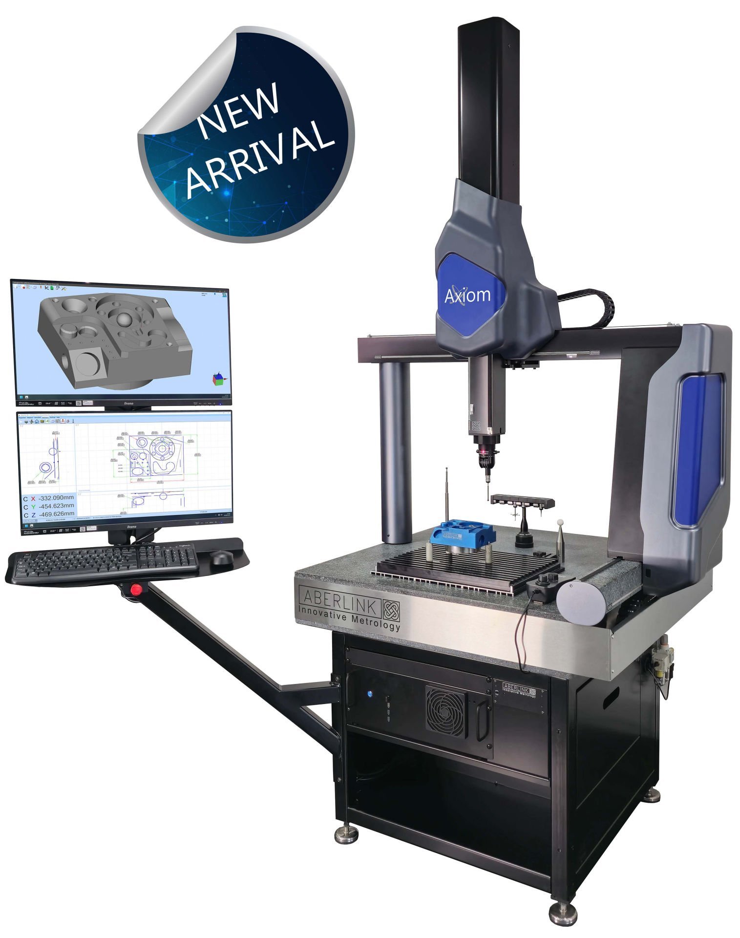 Aberlink Axiom CMM Üç Boyutlu Koordinat Ölçüm Cihazı