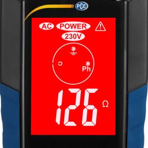 Topraklama Test Cihazı / Prizden Topraklama Ölçer PCE-ECT 50