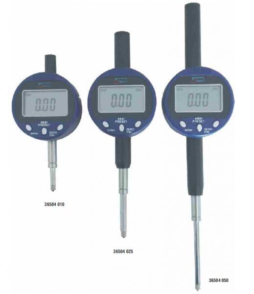 Dijital Komparatör Saatleri 0-12,7 mm - 0,01mm