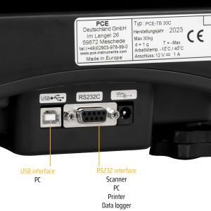 Endüstriyel Terazi  PCE-TB 30C