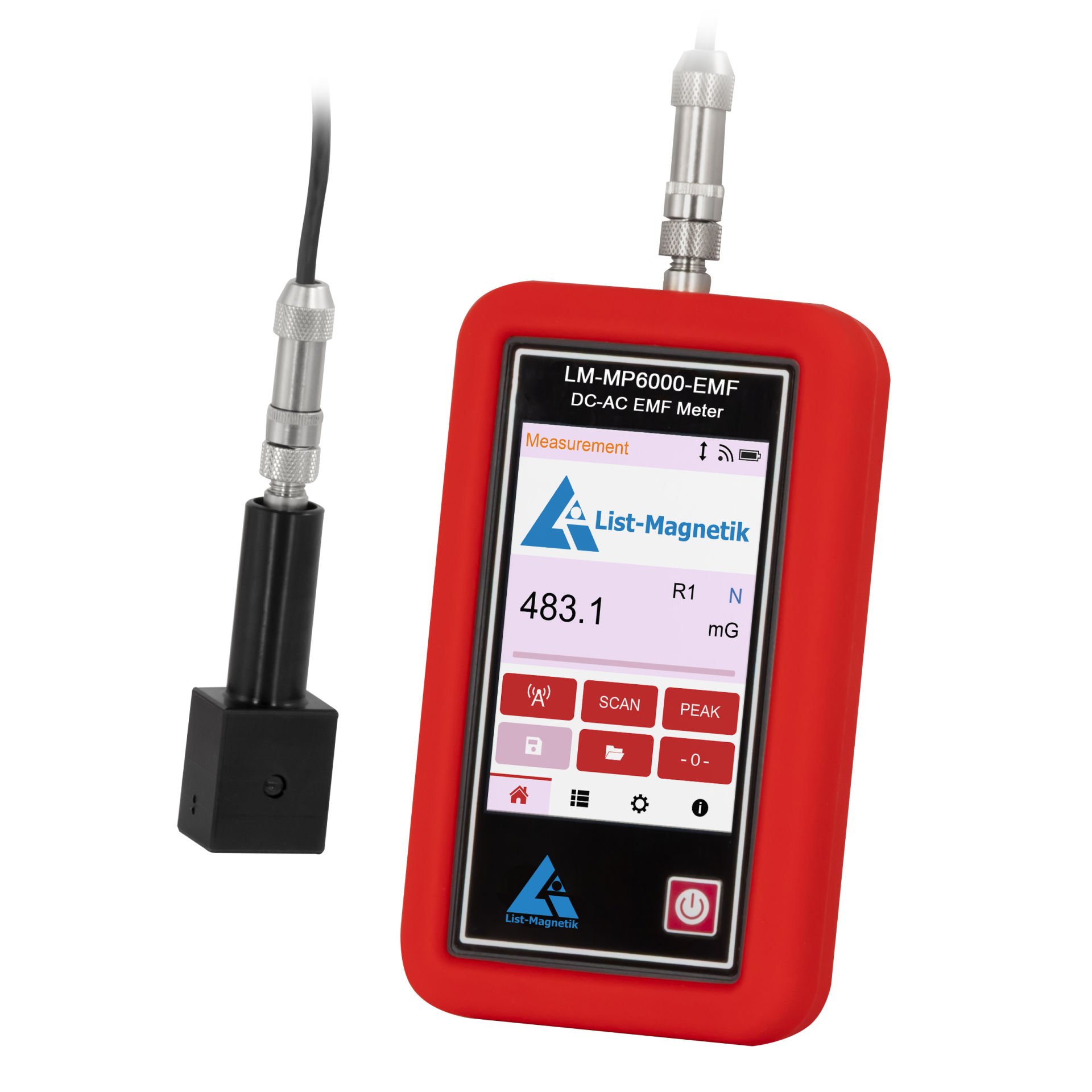 EMF Fluxgate Manyetik Alan Ölçer LM-MP6000-EMF