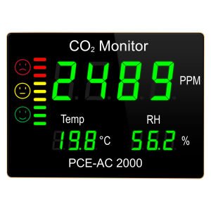 Karbondioksit ölçüm cihazı PCE-AC 2000 Kişisel Korunma için