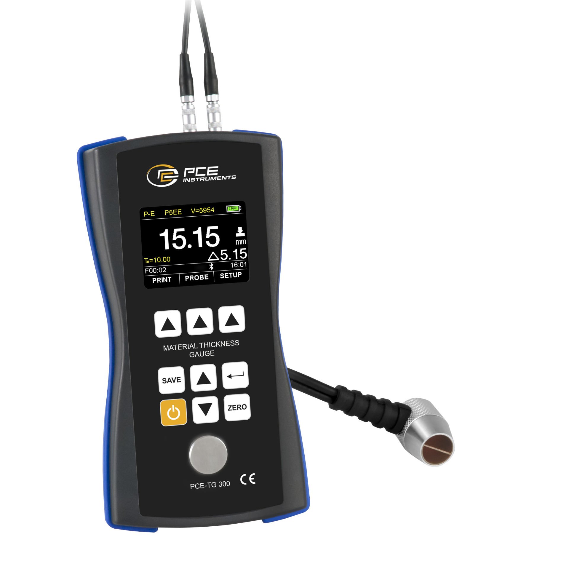 Duvar Kalınlığı Ölçüm Cihazı PCE-TG 300-NO5/90