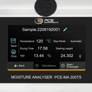 Dokunmatik Ekranlı Hassas Terazi PCE-MA 200TS