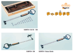SUBITO Precision Cylinder Comparators (SU/SK/SW) Measurement of Inner Diameters Between 4.5-800 mm Ruby - 18-35 mm - SU