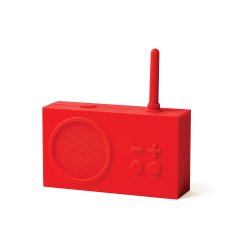 Tykho 3 Radyo ve Bluetooth Hoperlör- Kırmızı
