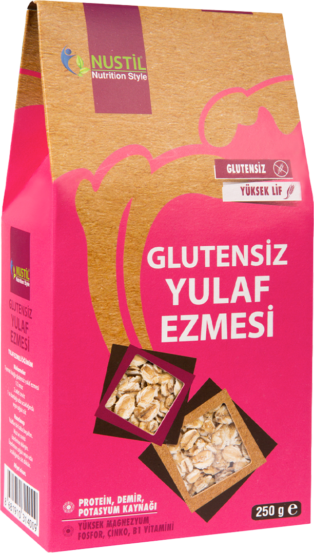 3'lü Nustil Glutensiz Yulaf Ezmesi 250 gr