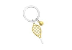 Metalmorphose Gold Tenis Raketi Anahtarlık