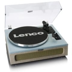 Lenco LS-440 BUBG Mavi Krem 4 Hoparlörlü Bluetoothlu Pikap