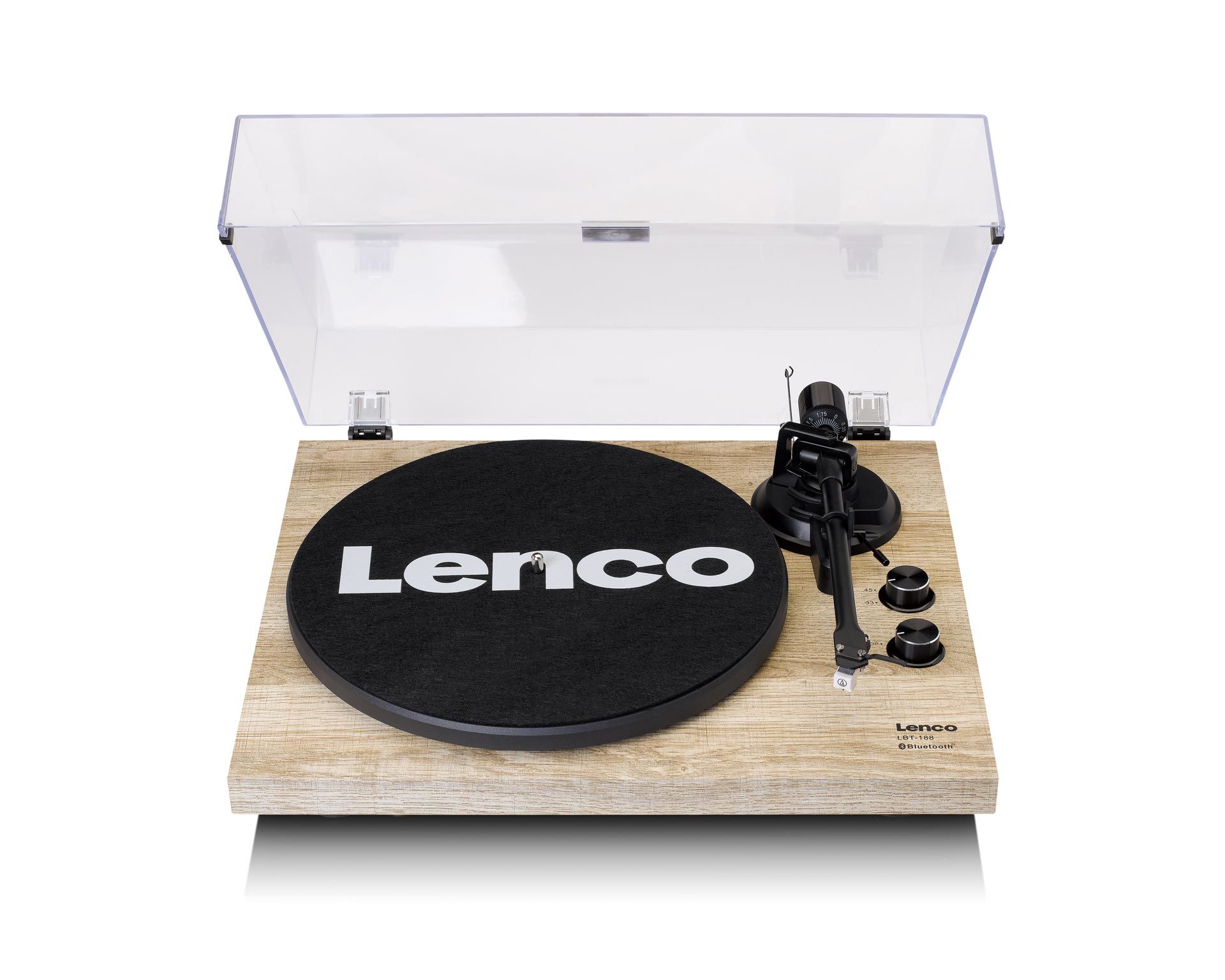 Lenco LBT-188 PI Retro Ahşap Bluetoothlu Pikap