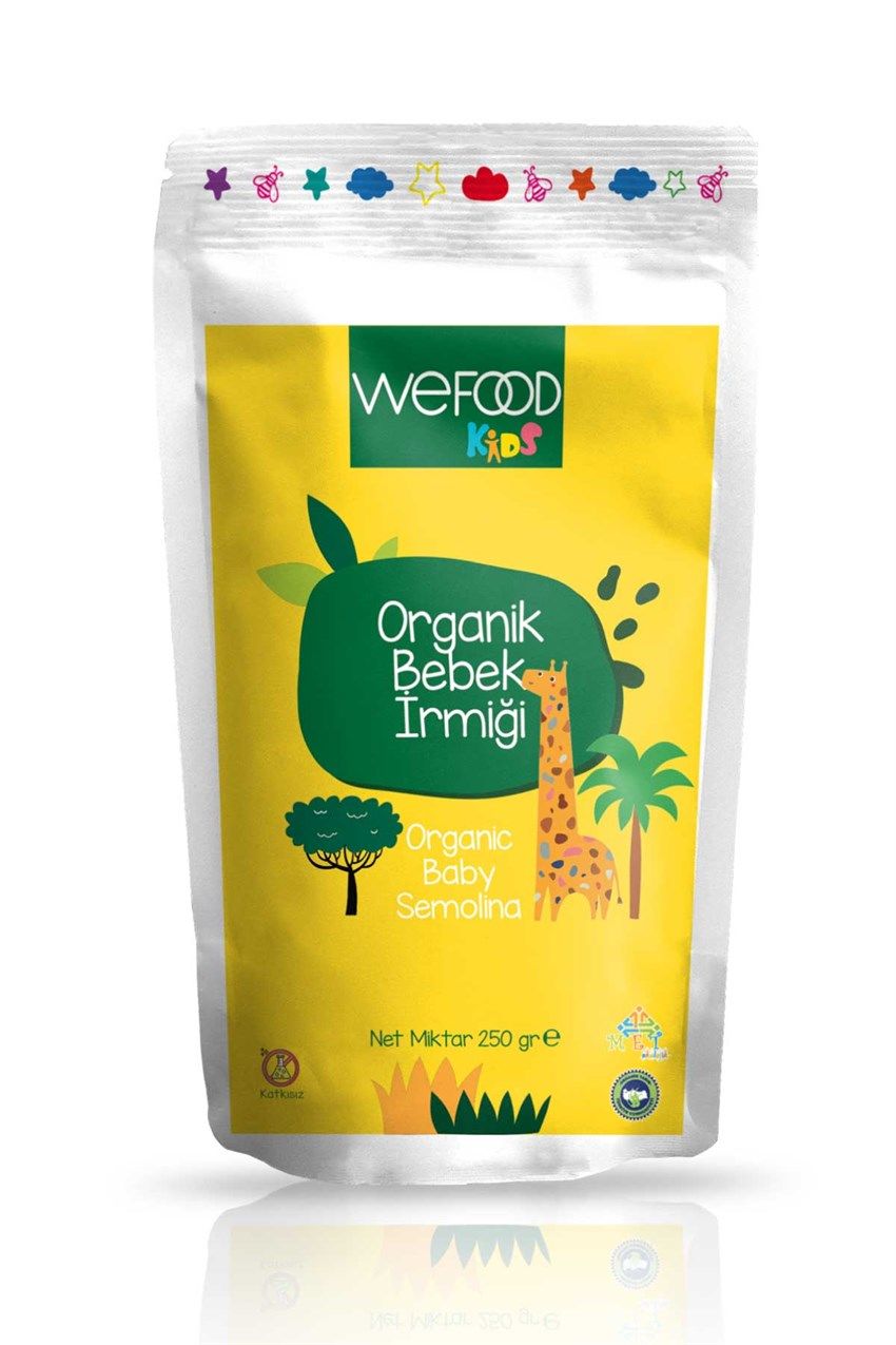 Wefood Kids Organik Bebek İrmiği 250 gr