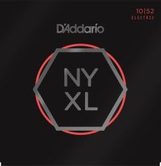Daddario NYXL1052 Elektro Gitar Set LIGHT TOP/HEAVY BOTTOM, NICKEL-CARBON, (0.10-0.52)