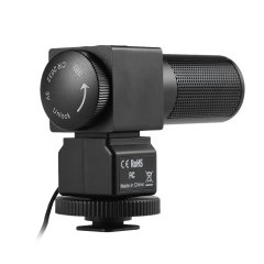 Takstar SGC-698 DSLR Kamera Fotoğraf Makinesi Uyumlu Shotgun Condenser Mikrofon