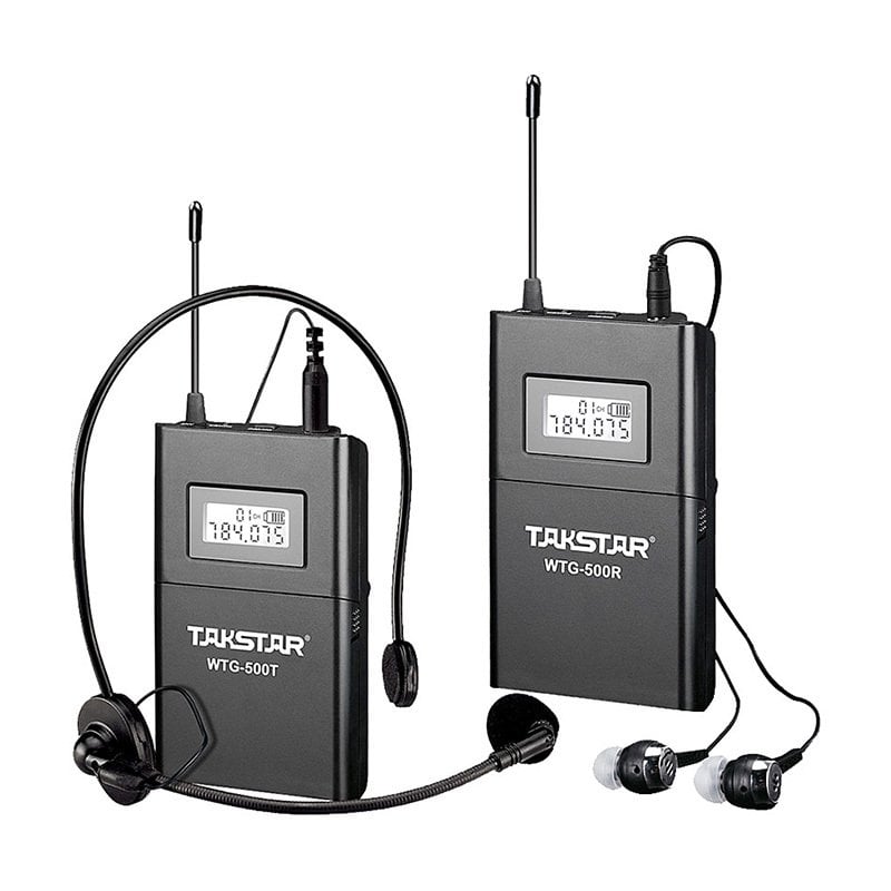 Takstar WTG-500 Tur Rehber Öğretmen Telsiz Sistemi Kablosuz Wireless Simultane sistem wtg500