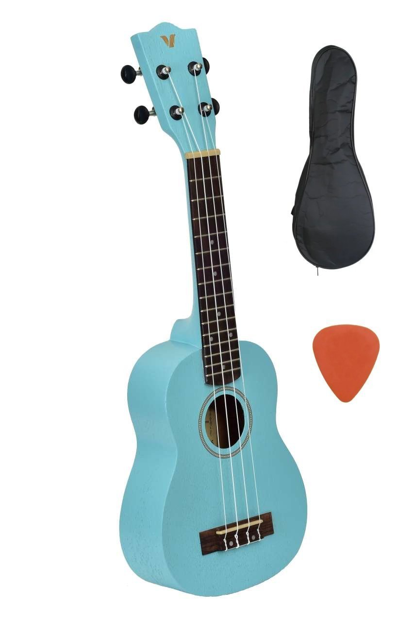 Valler US51 SBL Soprano Ukulele Mavi