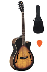 Valler AG213 SB Sunburst Cutaway Akustik Gitar