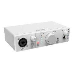 Arturia MiniFuse 1 White 1-Giriş / 2-Çıkış, 24-bit 192 kHz, USB-C Ses Kartı