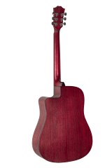 VALLER AG240-RD Kırmızı Akustik Gitar