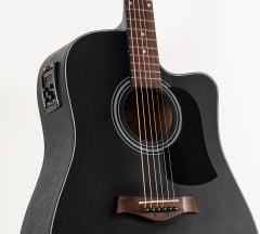 Valler AG240CEQ Bk Siyah Elektro Akustik Gitar