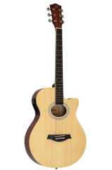 Valler AGX250 NA Naturel İnce Kasa Elektro Akustik Gitar