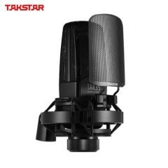 Takstar TAK35 Profesyonel Condenser ShockMount ve Pop Filtreli Stüdyo Kayıt Mikrofon Seti