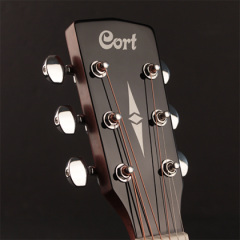 CortCJ-MEDXNAT Jumbo Elektro Akustik Gitar