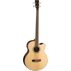 Cort  SJB6FX-NATW 4 Telli Akustik Bas Gitar