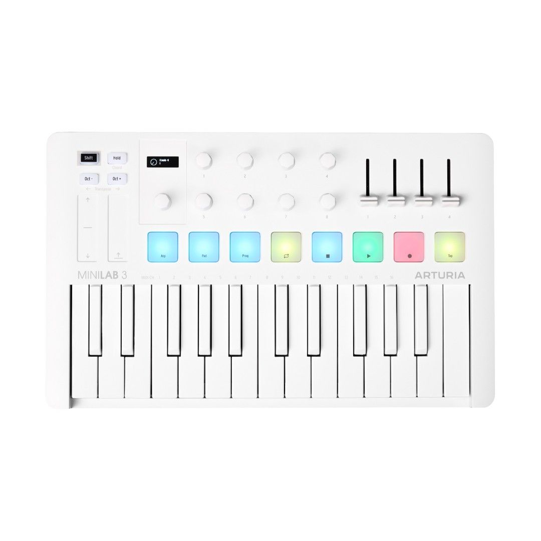 Arturia Minilab 3 Alphine White Özel Üretim Midi Klavye