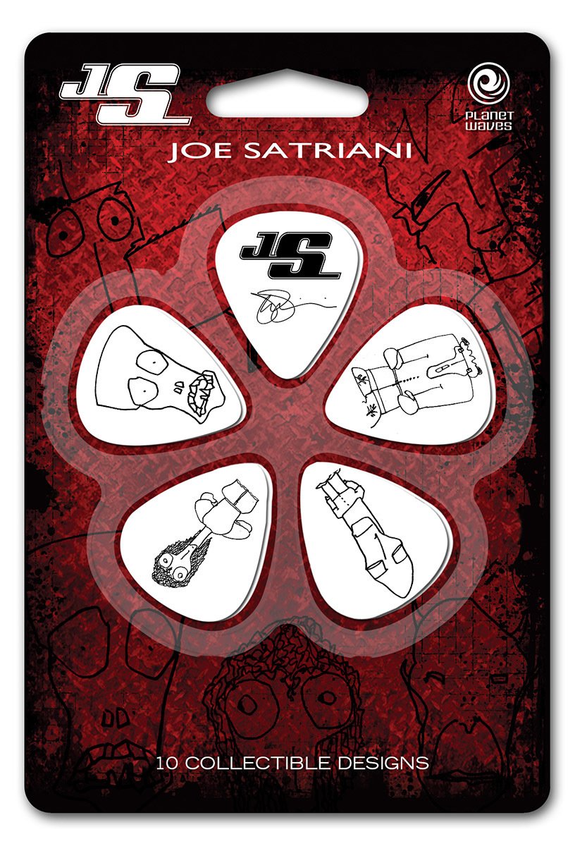 PENA - Joe Satriani 10 Ad. Thin Beyaz:  1CWH2-10JS