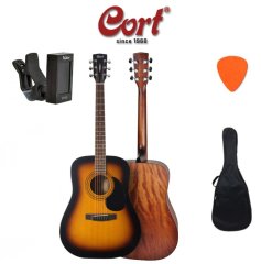 Cort AD810SSB Akustik Gitar Set (Akort Cihazı + Kılıf + Pena)