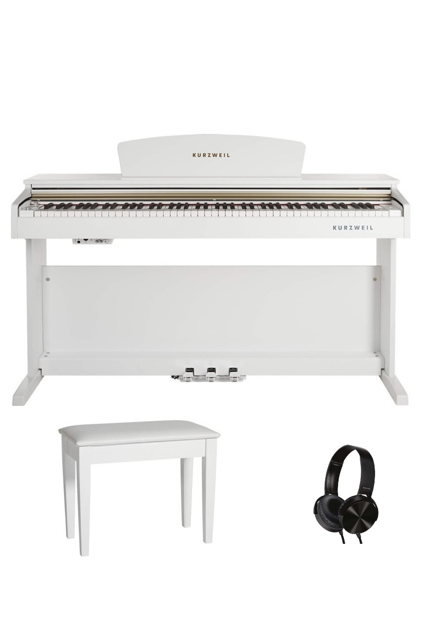 Kurzweil M90 WH Beyaz Dijital Piyano + Tabure + Kulaklık