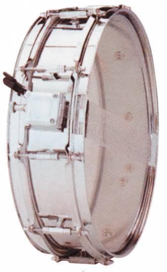 TRAMPET, MARCHING DRUM,  14'' X 3-1/2'', 10-LUG, METAL (STEEL SHELL)