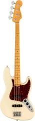 Fender American Professional Jazz Bass Guitar, MN - Olympic White ( Teşhir )