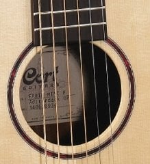 Cort EARTHMINIF-ADIRONDACK OP Elektro Akustik Gitar