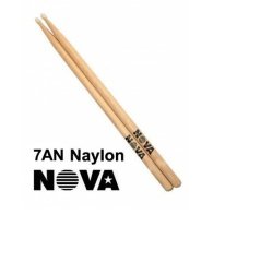 BAGET(ÇİFT) NOVA 7A NYLON TIP, HICKORY, 15 1/2''x0.540'', MEDIUM TAPER, TIP: NYLON /TEAR DROP (DAMLA), SURFACE: MEDIUM/LACQUER